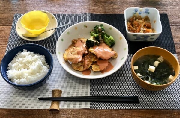 鹿児島 デイサービス 地域密着型通所介護事業 スター倶楽部　鶏肉のピカタ