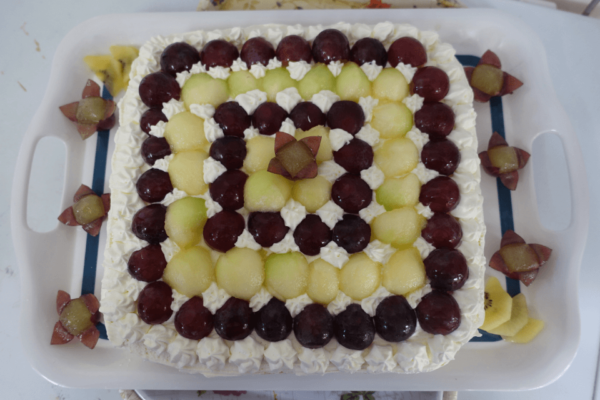 鹿児島デイサービス　誕生日ケーキ　手作り