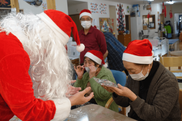 鹿児島ディサービス　誕生日会　クリスマス会