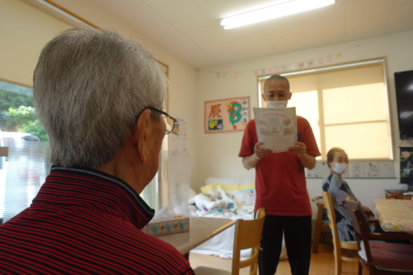 鹿児島ディサービス　７月　誕生日会