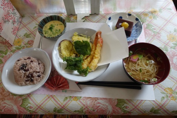 鹿児島のデイサービス　敬老の日　昼食