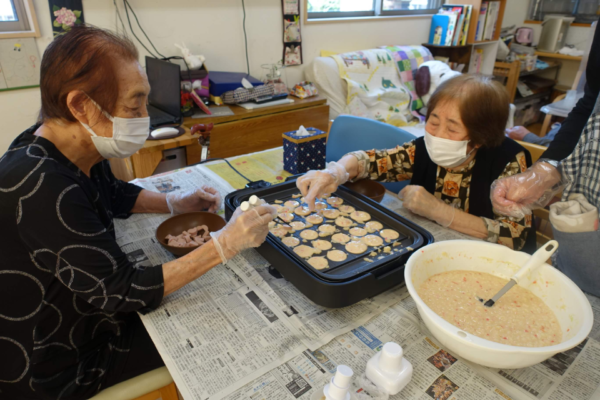 鹿児島ディサービス　たこ焼き　ピック