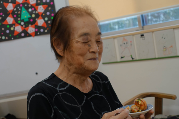 鹿児島ディサービス　たこ焼き　完成