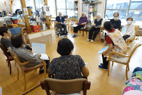 鹿児島ディサービス　レク活動　合唱