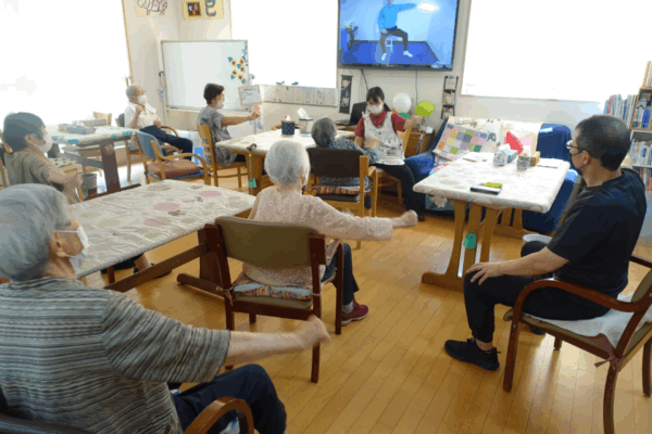 鹿児島デイサービス　体操　活動