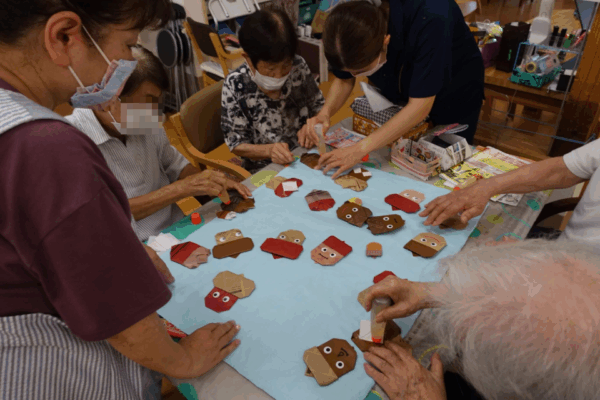 鹿児島デイサービス　創作活動　壁紙