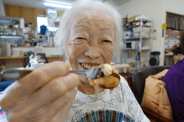 鹿児島デイサービス　おやつレク　たこ焼き