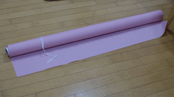 鹿児島デイサービス　テーブルクロス　取り付け