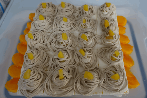 鹿児島デイサービス　手作りケーキ　誕生日会