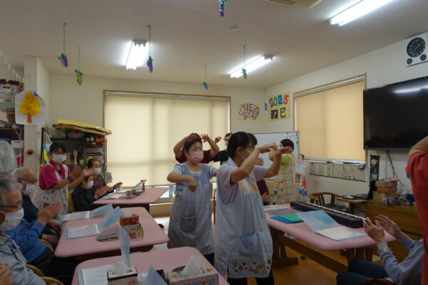 鹿児島 デイサービス 歌レク ふるさと おはら節