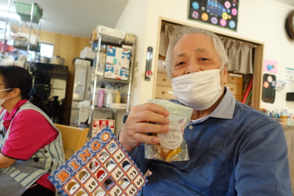 鹿児島 デイサービス ビンゴゲーム