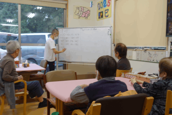 鹿児島デイサービス 脳トレ 活動