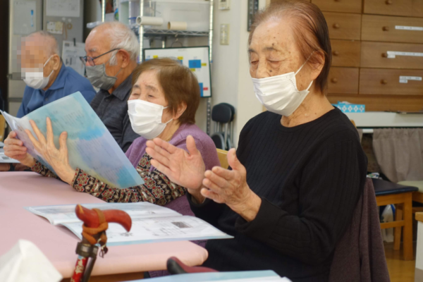 鹿児島デイサービス 歌レク 合唱