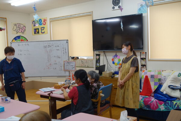 鹿児島　デイサービス　看護レク　座学