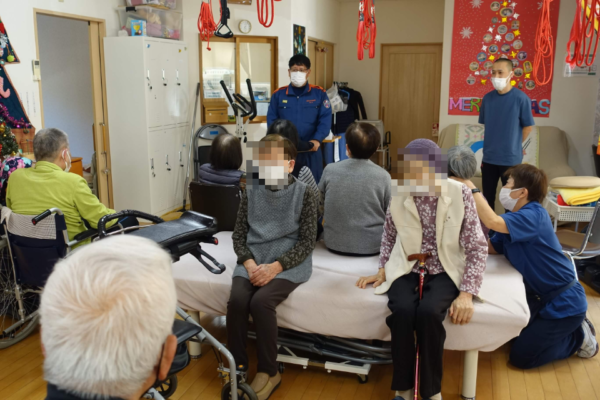 鹿児島デイサービス　訓練　避難訓練