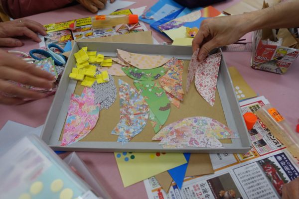 鹿児島デイサービス 創作活動 絵馬