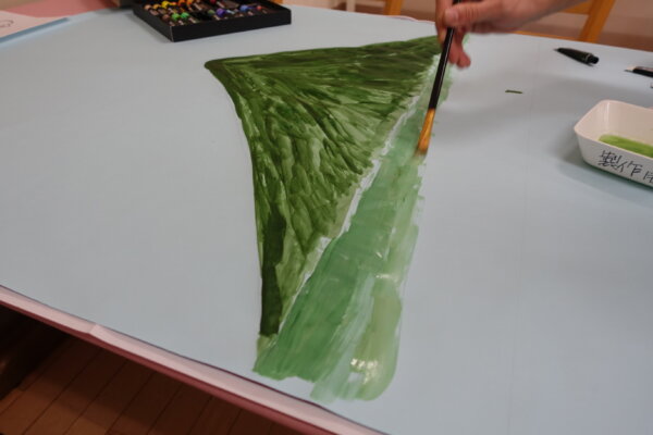 鹿児島　デイサービス　創作活動　壁紙　一月　菜の花マラソン