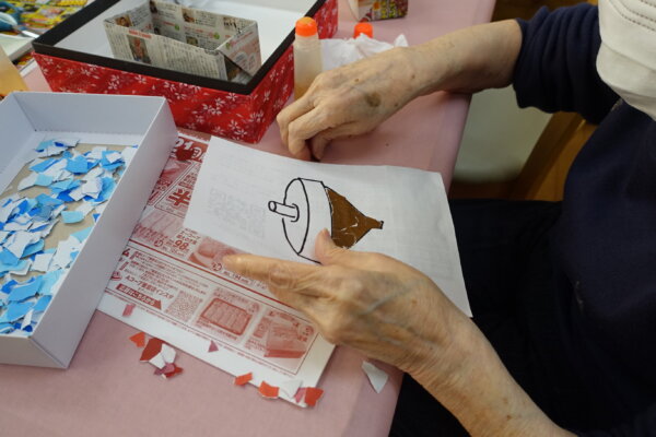 鹿児島　デイサービス　創作活動　壁紙