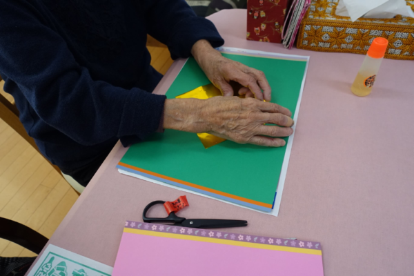 鹿児島デイサービス　創作活動　午作品