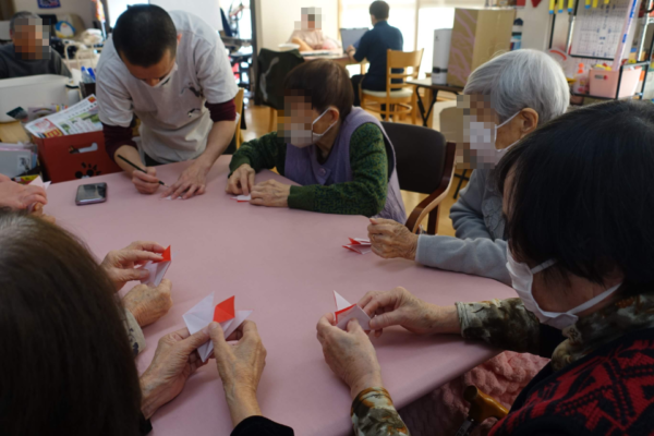 鹿児島ディサービス　壁紙　節分