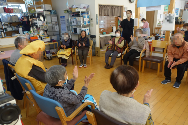 鹿児島ディサービス 誕生日会 2月
