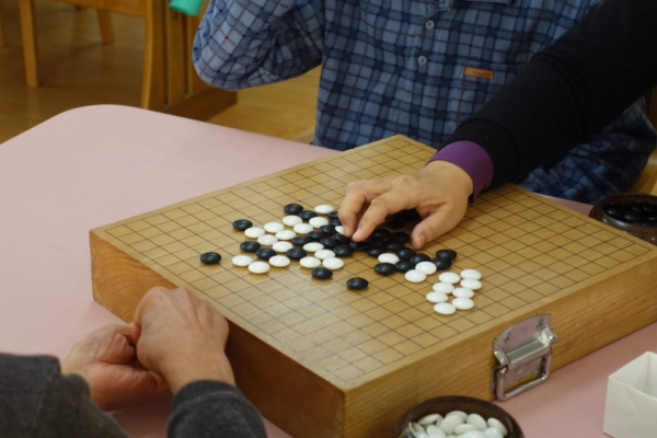 鹿児島ディサービス　レク活動　囲碁