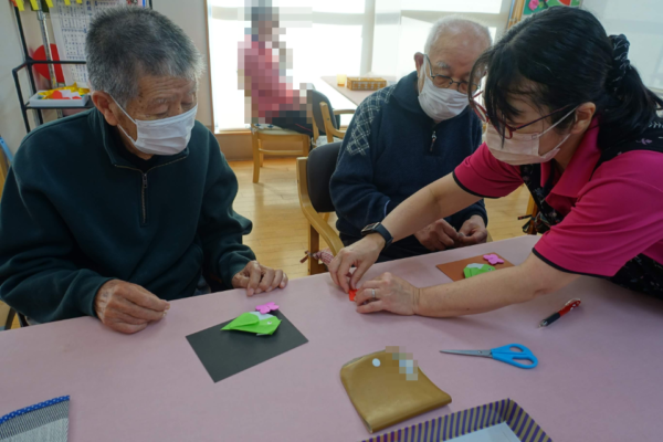 鹿児島ディサービス 創作活動 春壁紙