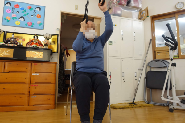 鹿児島ディサービス　マシントレーニング　リハビリ