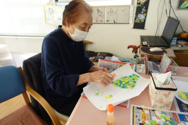 鹿児島　デイサービス　創作活動　壁紙　３月