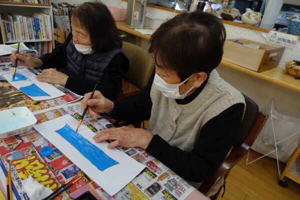 鹿児島　デイサービス　創作活動　壁紙　３月