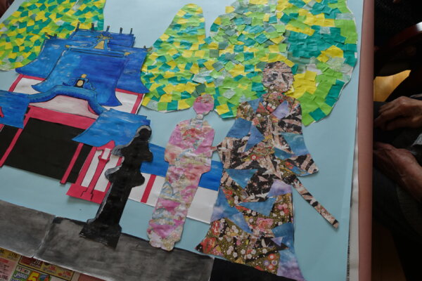 鹿児島　デイサービス　創作活動　壁紙　３月