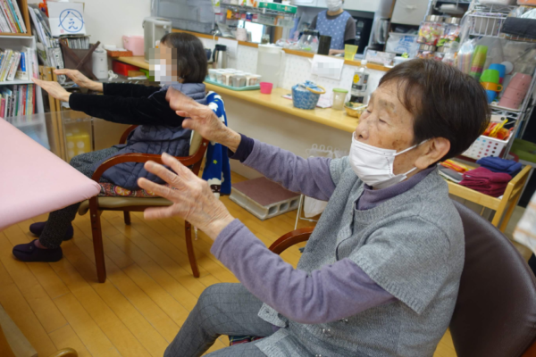 鹿児島ディサービス　全体体操　レク