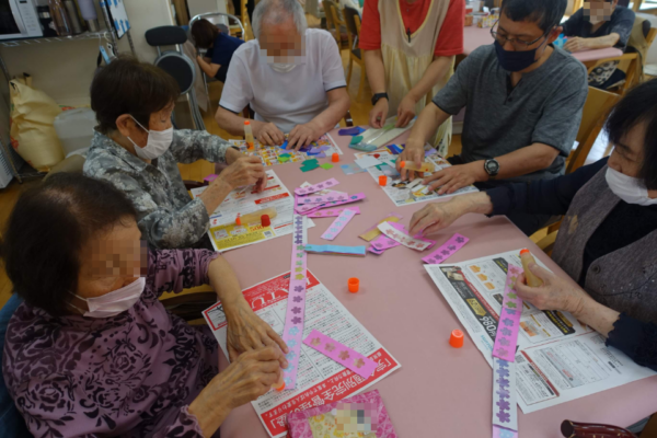 鹿児島ディサービス 創作活動 七夕