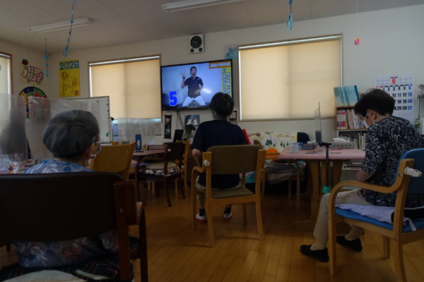 鹿児島ディサービス　朝体操　体力作り