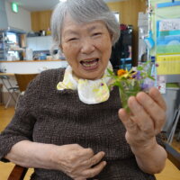 鹿児島 デイサービス スター倶楽部　花　生ける