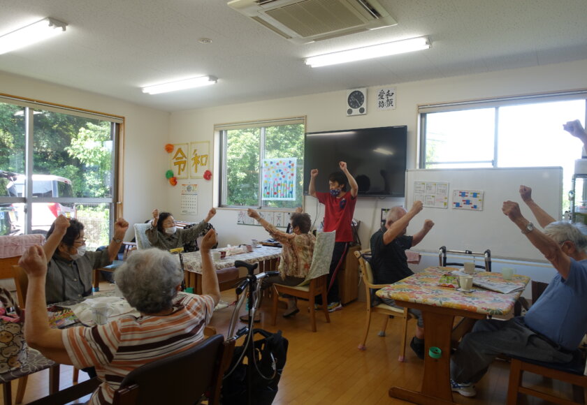 鹿児島スター俱楽部よしの　朝の集い　オリンピック