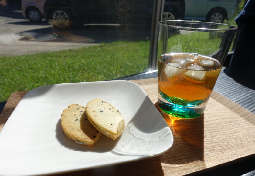 鹿児島スター俱楽部よしの　おやつ　アイスティー　