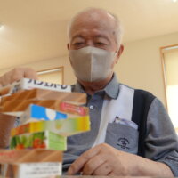 鹿児島スター俱楽部よしの　活動　牛乳パックタワー