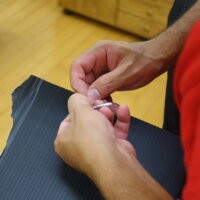 鹿児島スター俱楽部よしの　手作り　エアコン改修