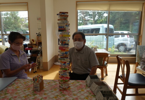 鹿児島スター俱楽部よしの 牛乳パック積み 記録