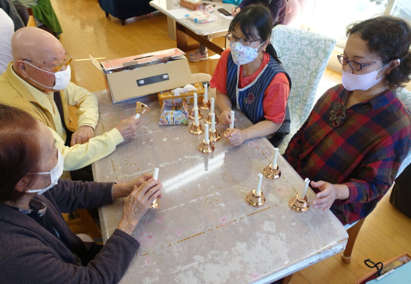 鹿児島スター俱楽部よしの ハンドベル 音楽隊