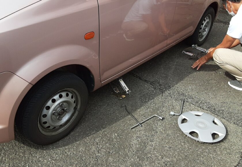 鹿児島 デイサービス 地域密着型通所介護事業 スター倶楽部 送迎車両 EKワゴン