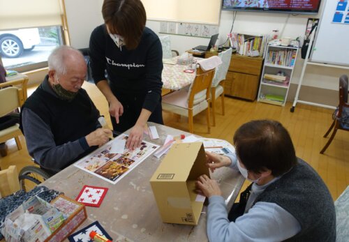鹿児島スター俱楽部 2月 節分準備
