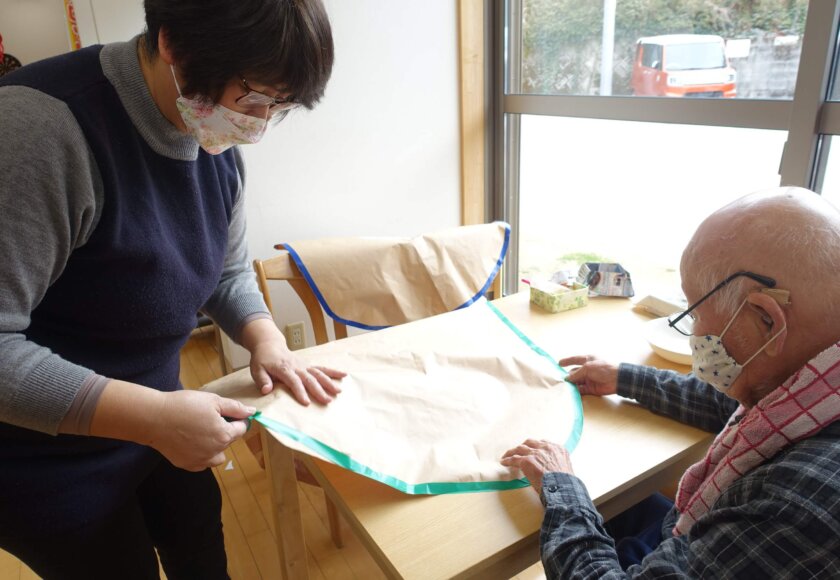 鹿児島ディサービス　節分　創作活動