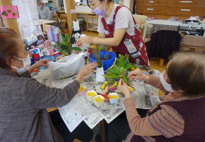鹿児島スター俱楽部 花 生け替え