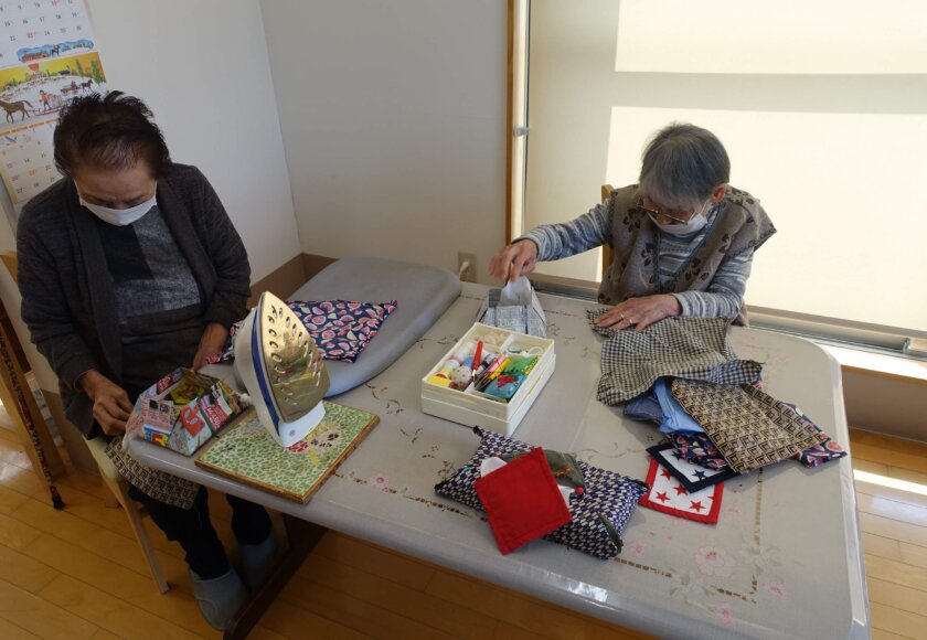 鹿児島ディサービス 布作業 活動