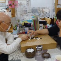 鹿児島ディサービス　囲碁　活動