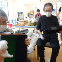 鹿児島ディサービス 5月人形 飾り付け