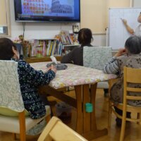 鹿児島ディサービス　脳トレ　活動