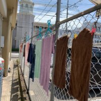 鹿児島ディサービス 洗濯物
